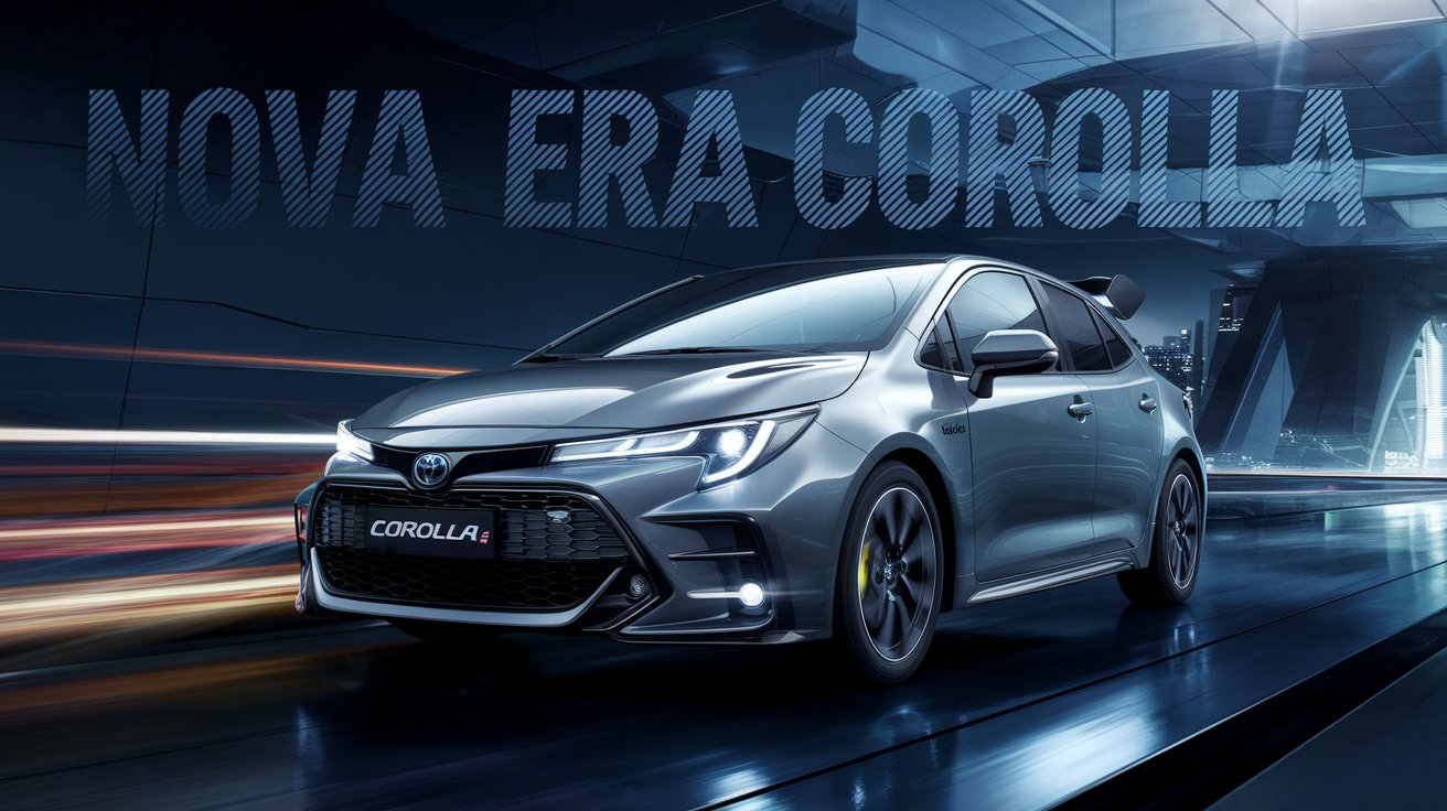 Toyota Corolla 2025 chega renovado, com novo design, mais tecnologia e até 10 anos de garantia! Confira todas as novidades!