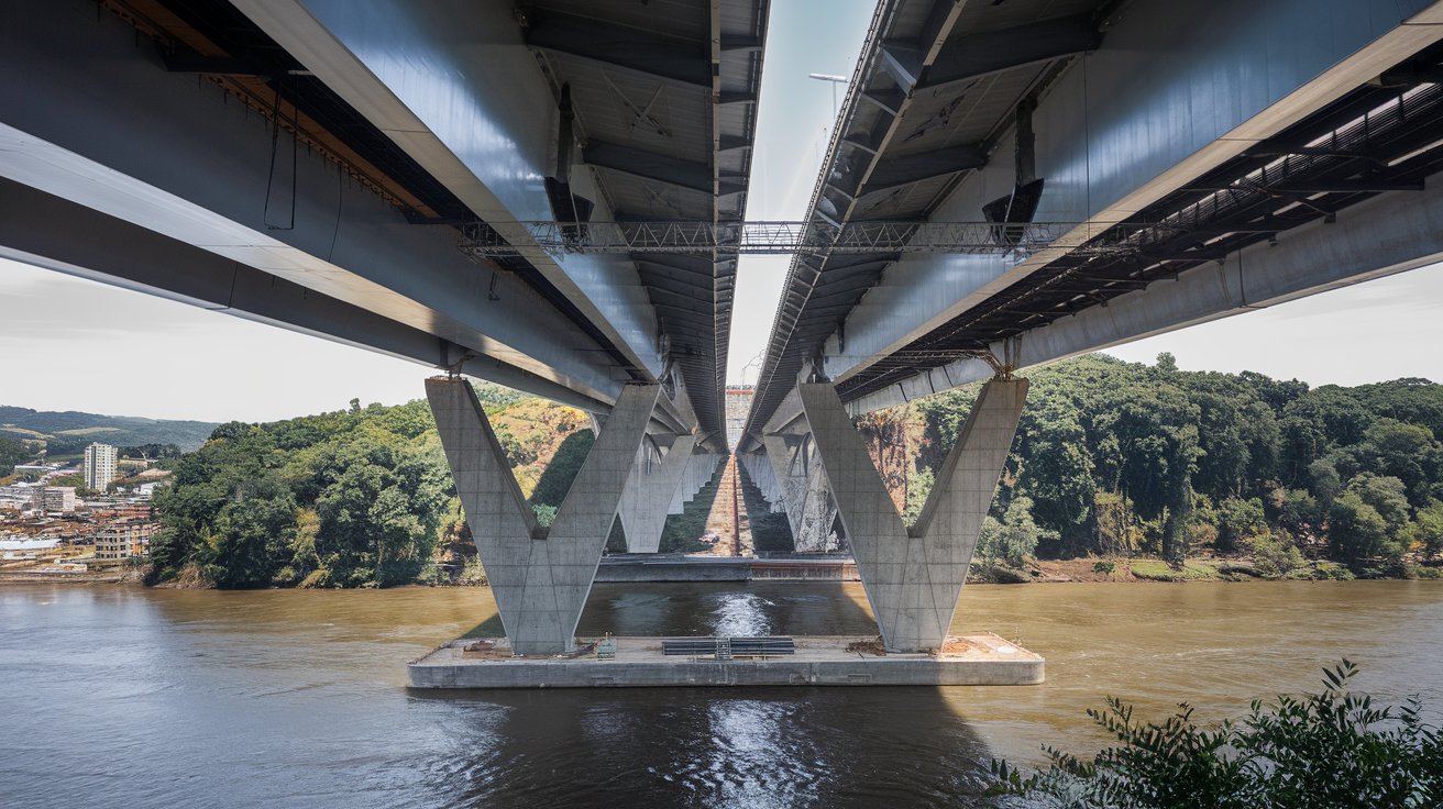 Araquari receberá ponte de R$ 30 milhões para reduzir trajeto de 40 para 7 minutos, impulsionando mobilidade e economia na região. (Imagem ilustrativa)