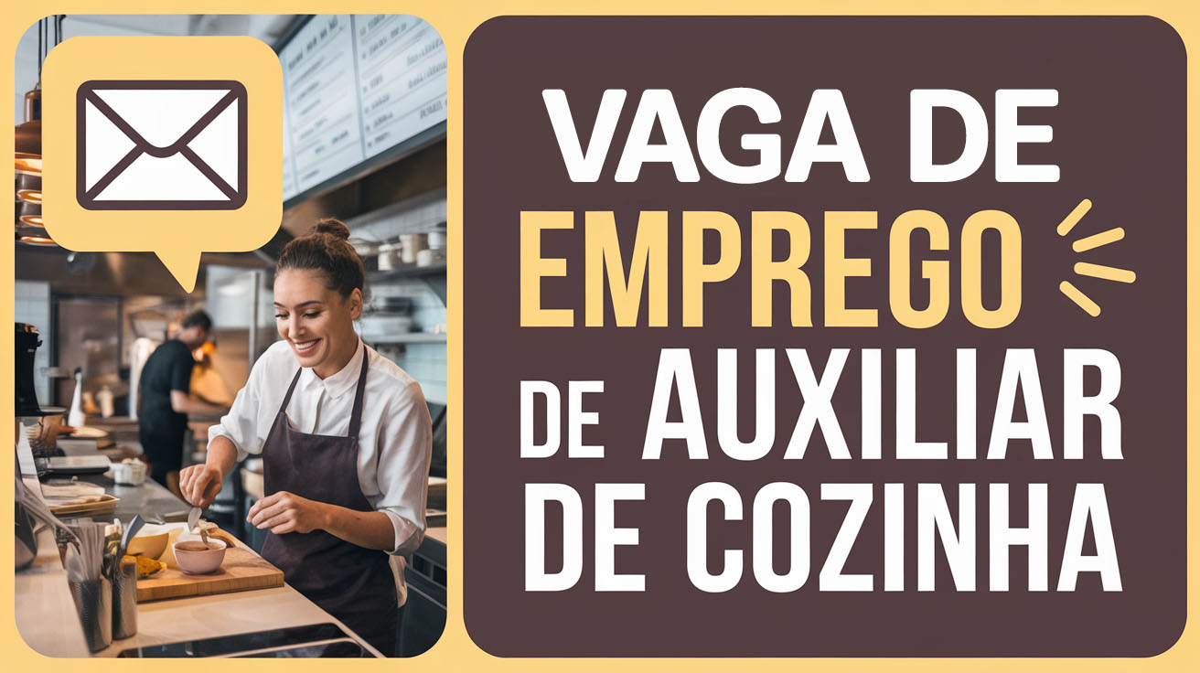 Cafeteria Cheirin Bão contrata Auxiliar de Cozinha no Shopping Pier 21. Salário R$ 1.639,44, CLT e benefícios. Candidate-se já!