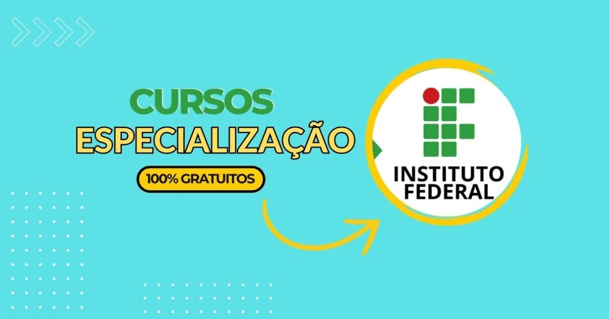 Garanta sua vaga em 200 cursos de especialização EAD do Instituto Federal! Inscrições abertas até 6 de abril para 2025.