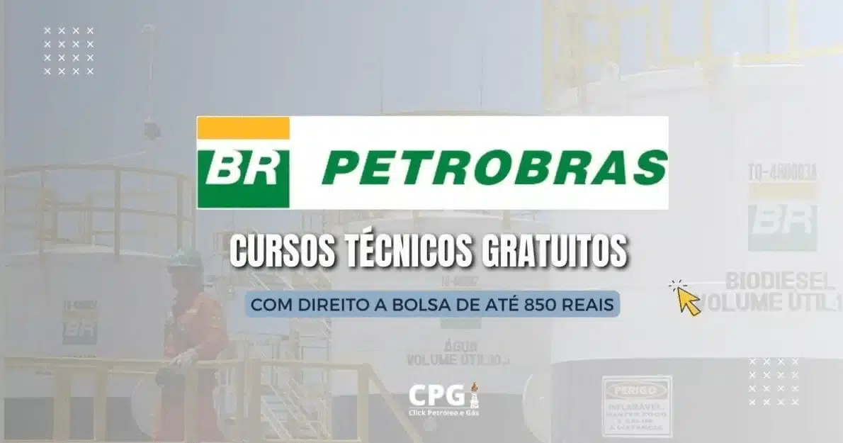 Petrobras oferece cursos técnicos gratuitos com bolsas de até R$ 850. Inscrições abertas até 16 de outubro! Não perca essa oportunidade!