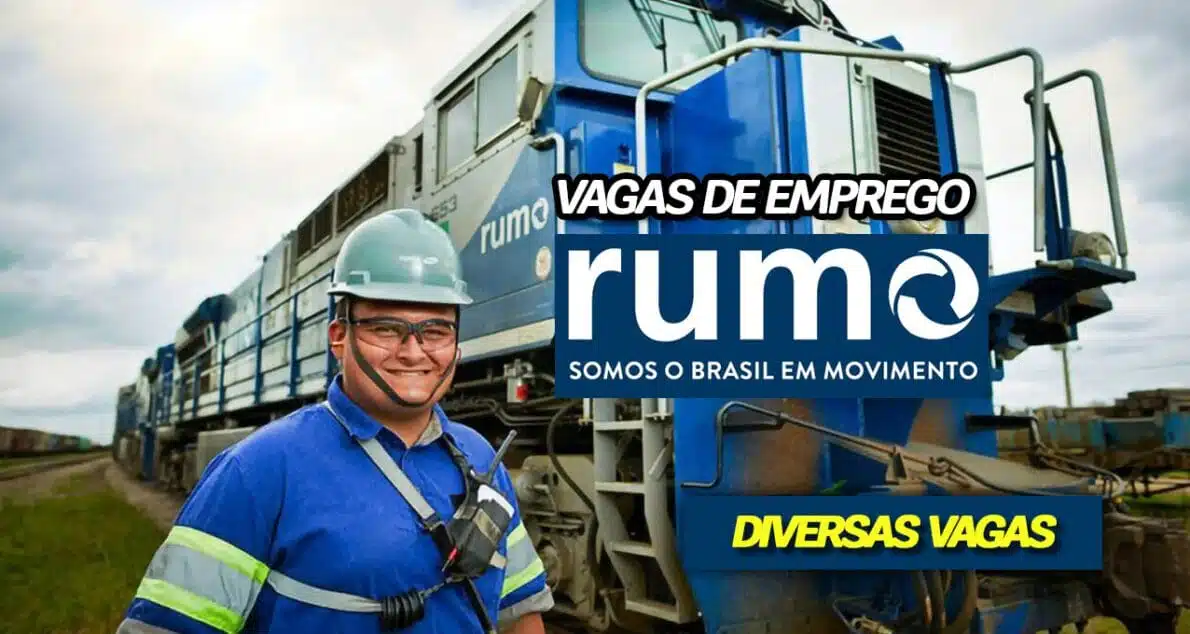 Rumo Logística abriu 29 vagas de emprego em diversas áreas, com benefícios atrativos. Confira como se candidatar e aproveite a chance!