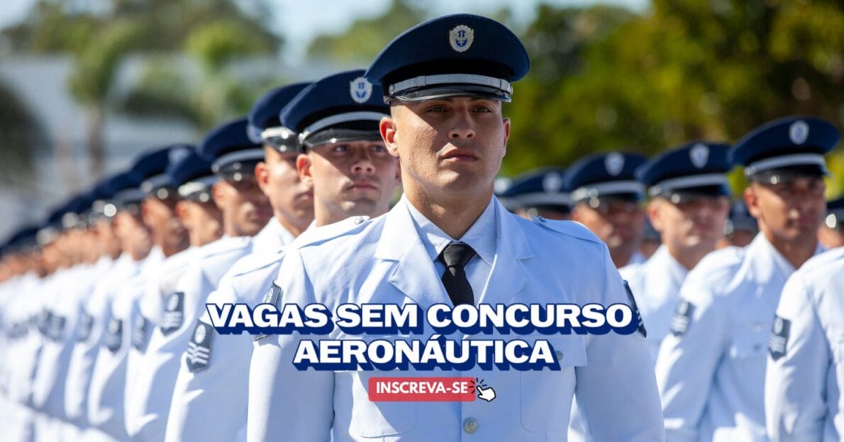 Aeronáutica abre processo seletivo com vagas sem concurso para área de Segurança e Defesa em 2025
