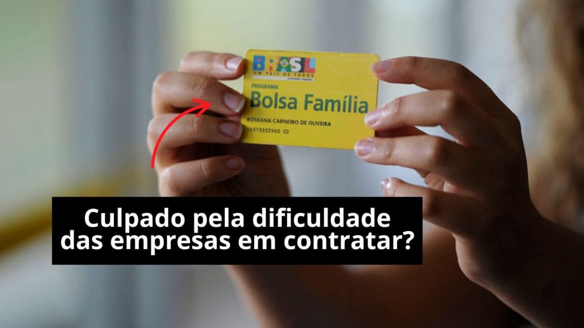 O impacto do Bolsa Família no mercado de trabalho e a dificuldade de encontrar funcionários dispostos a aceitar ofertas com salários baixos.