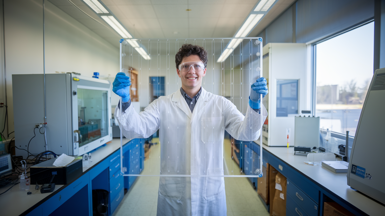 Painel solar transparente capaz de transformar o vidro da janela de apartamentos em fonte de energia está chegando ao mercado