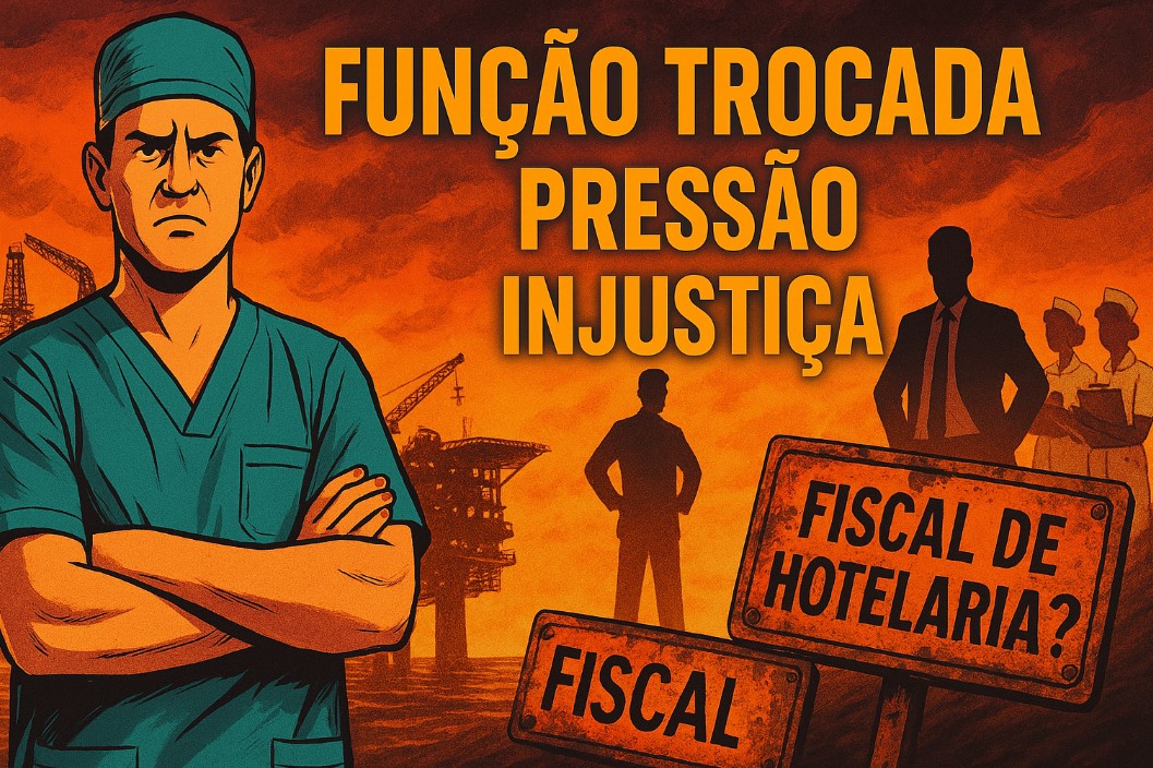 Técnicos denunciam desvio de função nas plataformas da Bacia de Campos: de heróis da pandemia a fiscais de hotelaria, sem negociação!