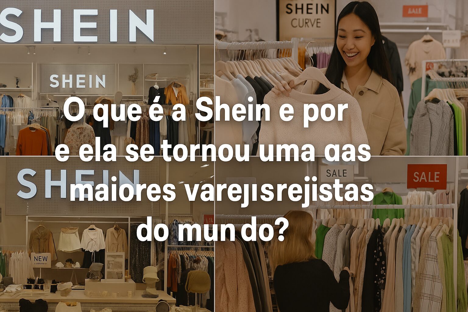 O que é a Shein e por que ela se tornou uma das maiores varejistas do mundo?