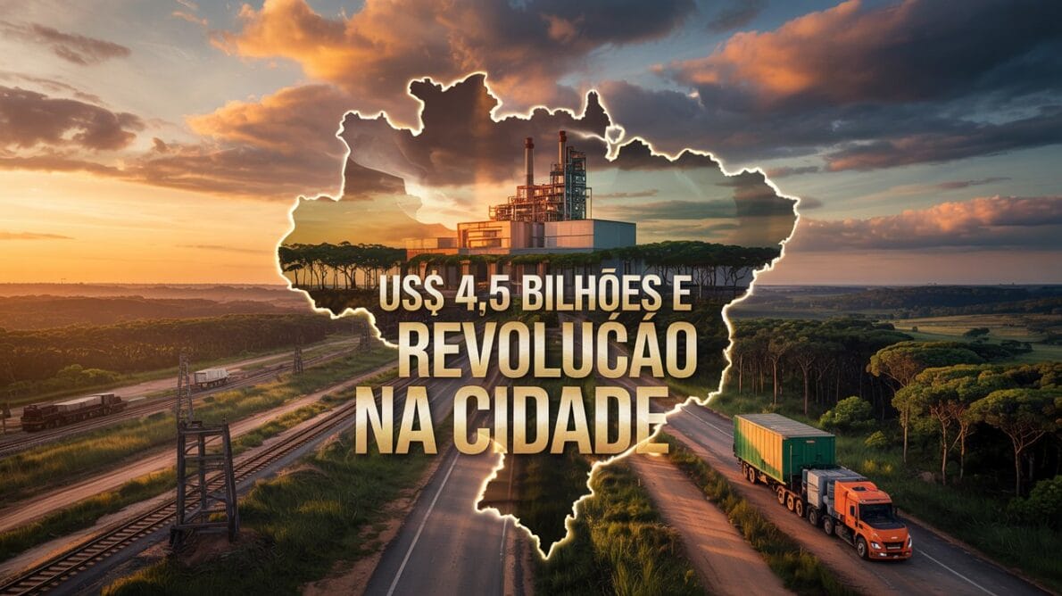 Bracell muda planos e investe US$ 4,5 bilhões em nova cidade, prometendo milhares de empregos e impacto histórico na celulose brasileira.