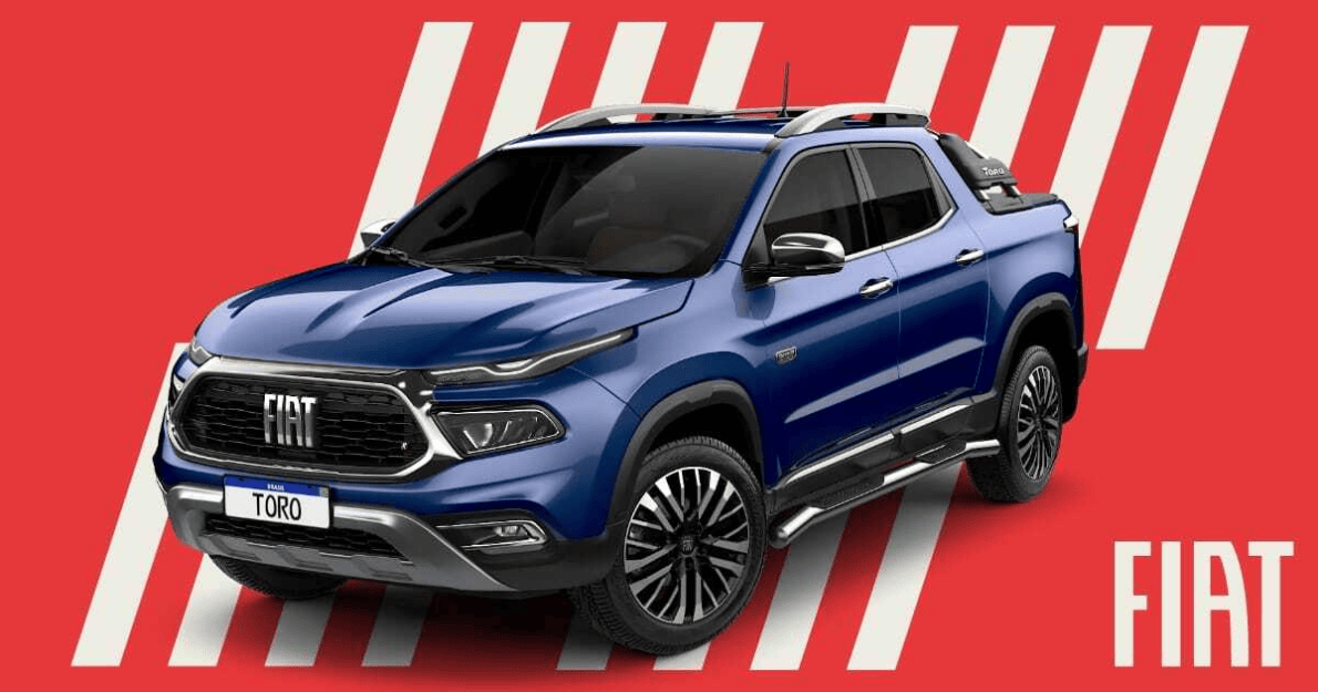 Nova Fiat Toro estreia em 2025 com visual inspirado na Strada, interior premium e versão híbrida. A revolução das picapes já começou!
