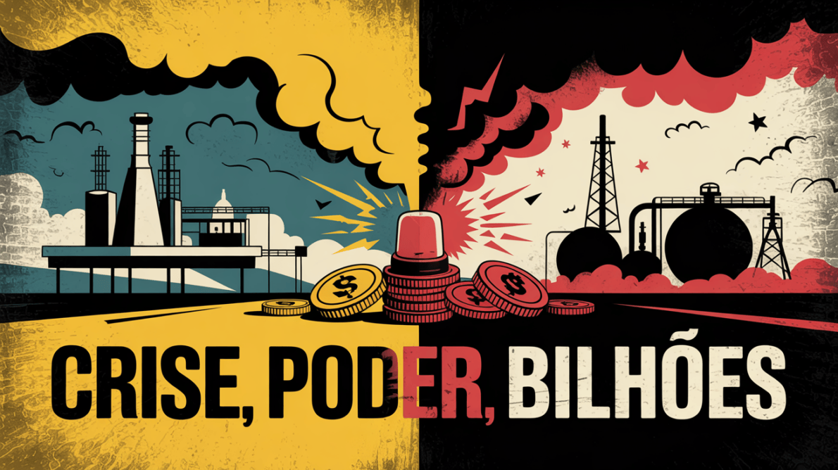 Refinarias privadas denunciam distorções que favorecem exportações e causam perdas bilionárias ao Brasil em plena crise do refino nacional. (Imagem: Reprodução/Canva)