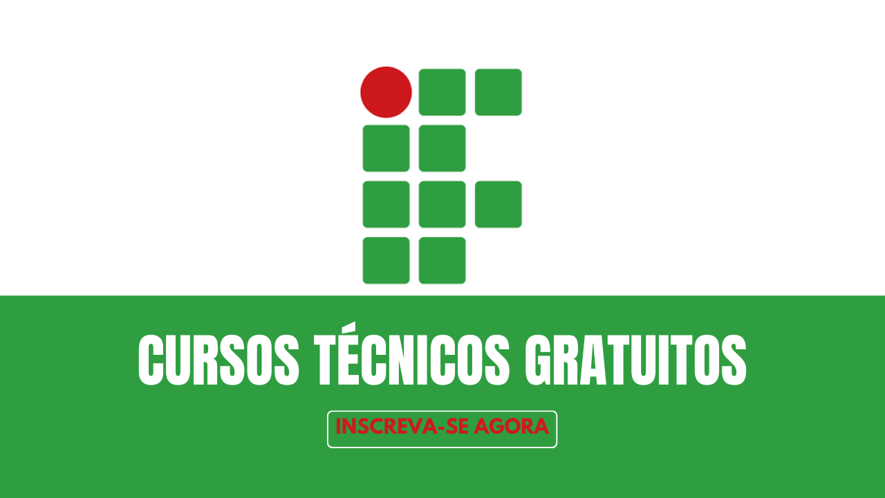 As inscrições nos cursos técnicos gratuitos do Instituto Federal (IFRN) estão abertas até 13 de abril para candidatos com ensino médio.