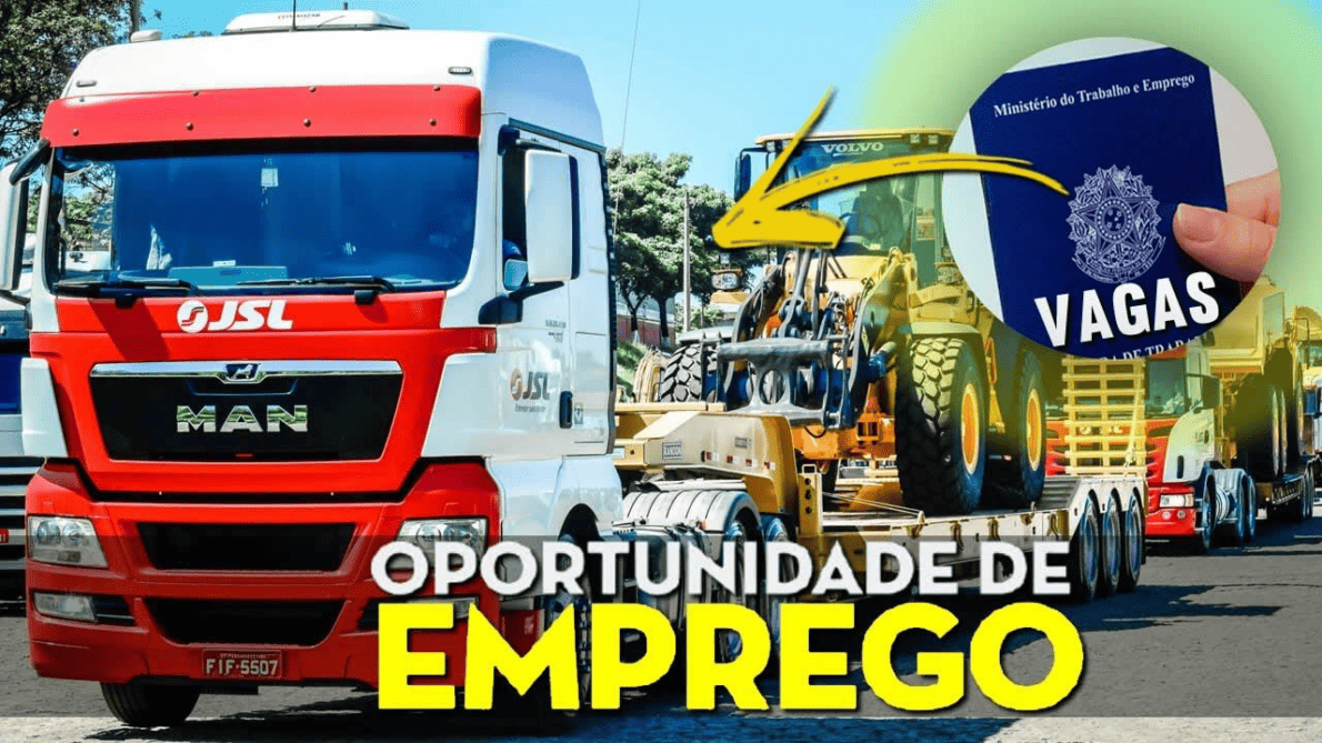 Vaga de emprego aberta na JSL para o cargo de operador de empilhadeira: Inscreva-se até 11 de abril de 2025.