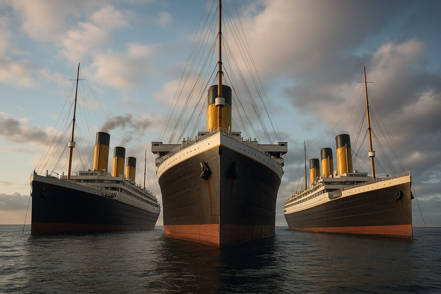 Titanic, navio, Olympic