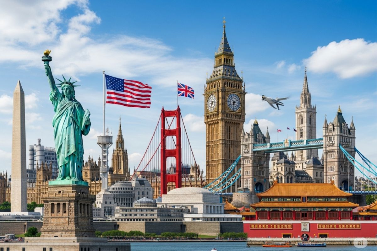 Mandarim: a língua com o maior número de falantes nativos (~940M)! 🇨🇳 Inglês lidera no total