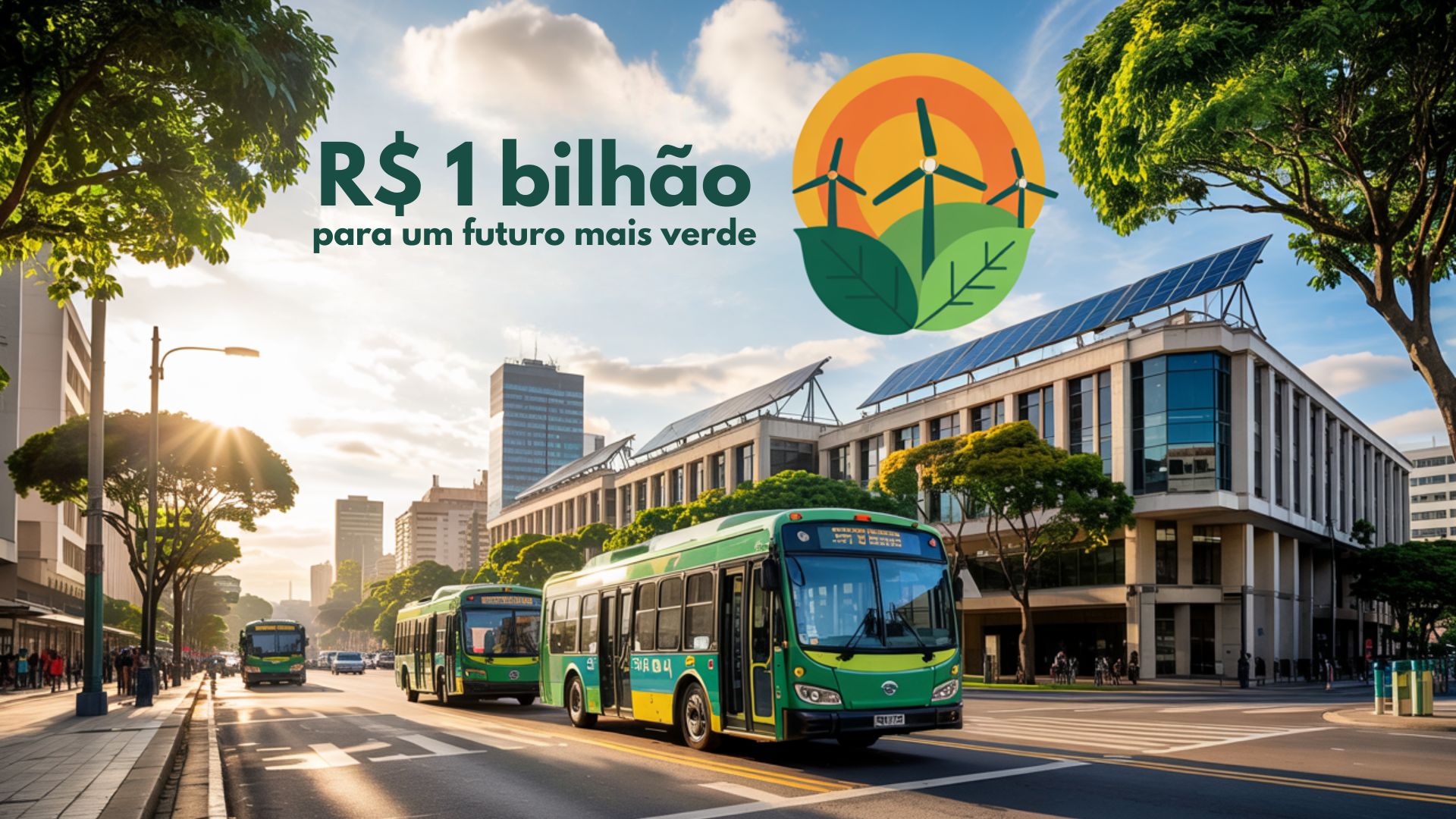 Curitiba propõe financiamentos de R$ 1 bilhão para ônibus elétricos e energia solar em prédios públicos