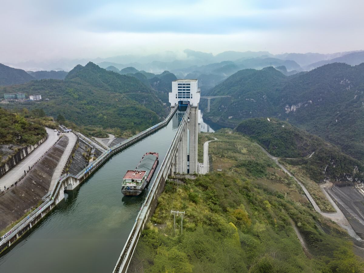 construção - China - usina