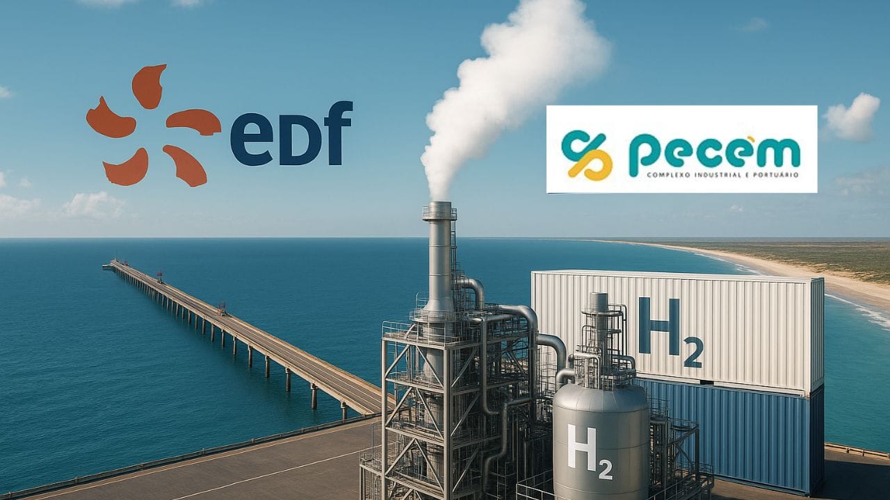 Gigante francesa EDF e Porto do Pecém selam acordo chave para usina de hidrogênio verde no Ceará