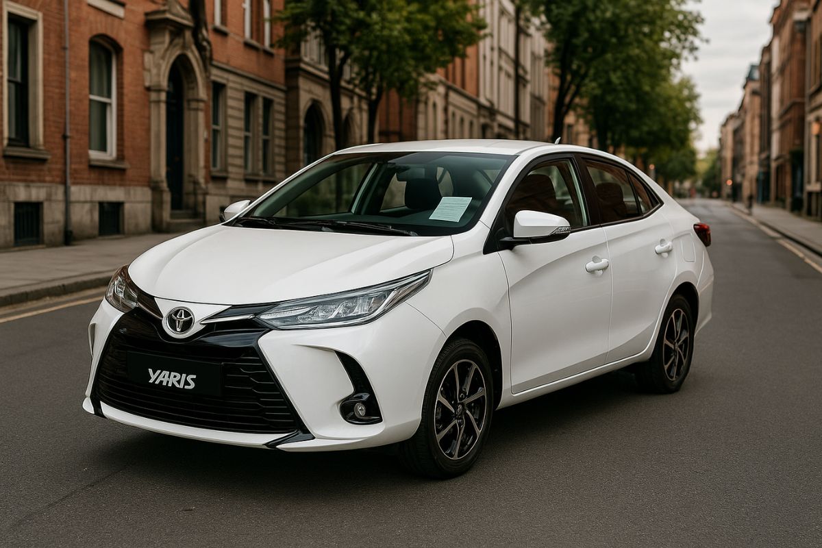 Novo Toyota Yaris Sedan XLS 2025: veja detalhes da versão topo de linha e sua única novidade, a central multimídia. Conheça motor, segurança e mais.