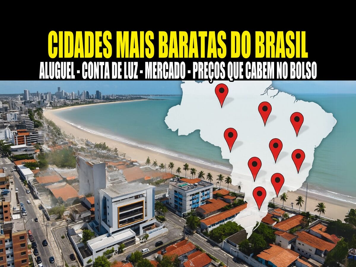 CIDADE MAIS BARATA DO BRASIL