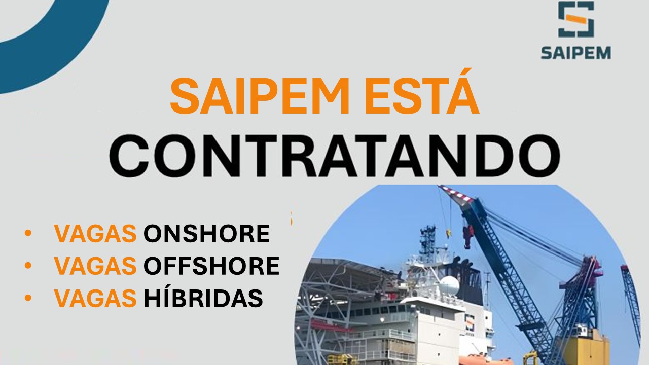 Saipem - vagas de emprego - offshore