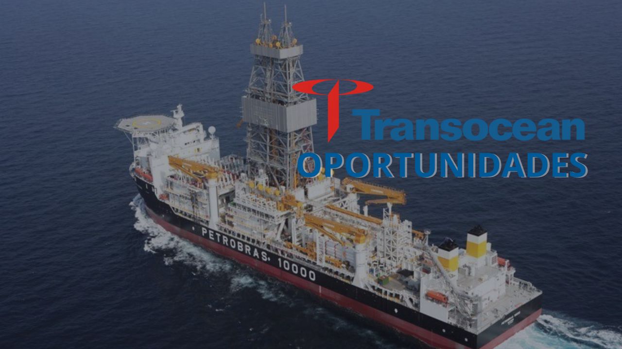 Transocean Brasil está contratando Auxiliar de Sondador e 2º Engenheiro Assistente, oferece salário compatível e benefícios completos. Oportunidades incríveis para desenvolver sua carreira