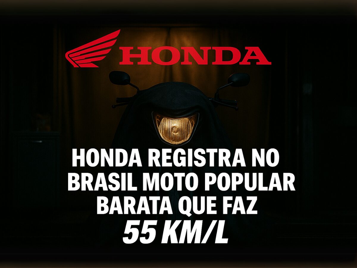 Honda surpreende o mercado e registra no Brasil moto popular baratinha que faz 55 km/l, equipada com injeção eletrônica e garantia de 10 anos para conquistar o coração dos Brasileiros