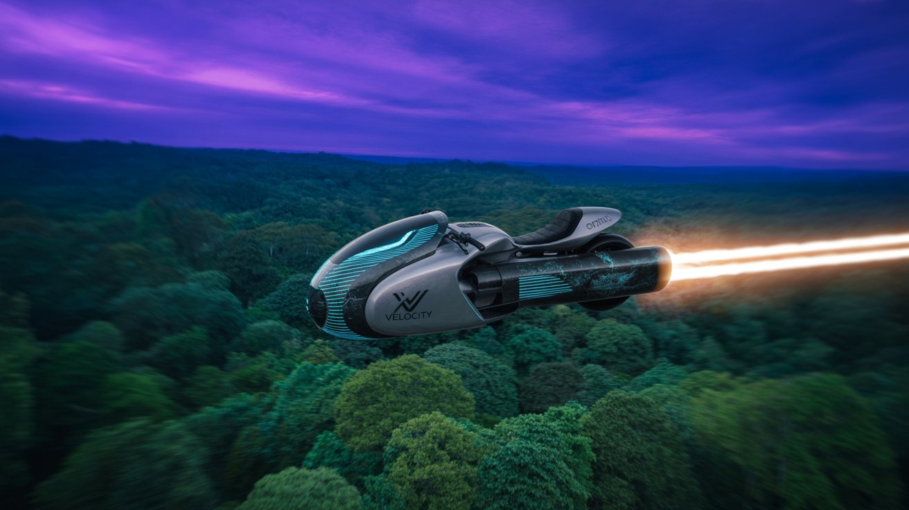 Conheça a moto voadora inspirada em Star Wars! A Airbike promete revolucionar a mobilidade urbana, mas será que está pronta para o futuro?