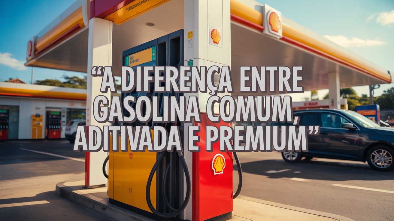 Gasolina comum, aditivada ou premium? Descubra qual tipo compensa de verdade e evite desperdícios com promessas que não se aplicam ao seu carro.