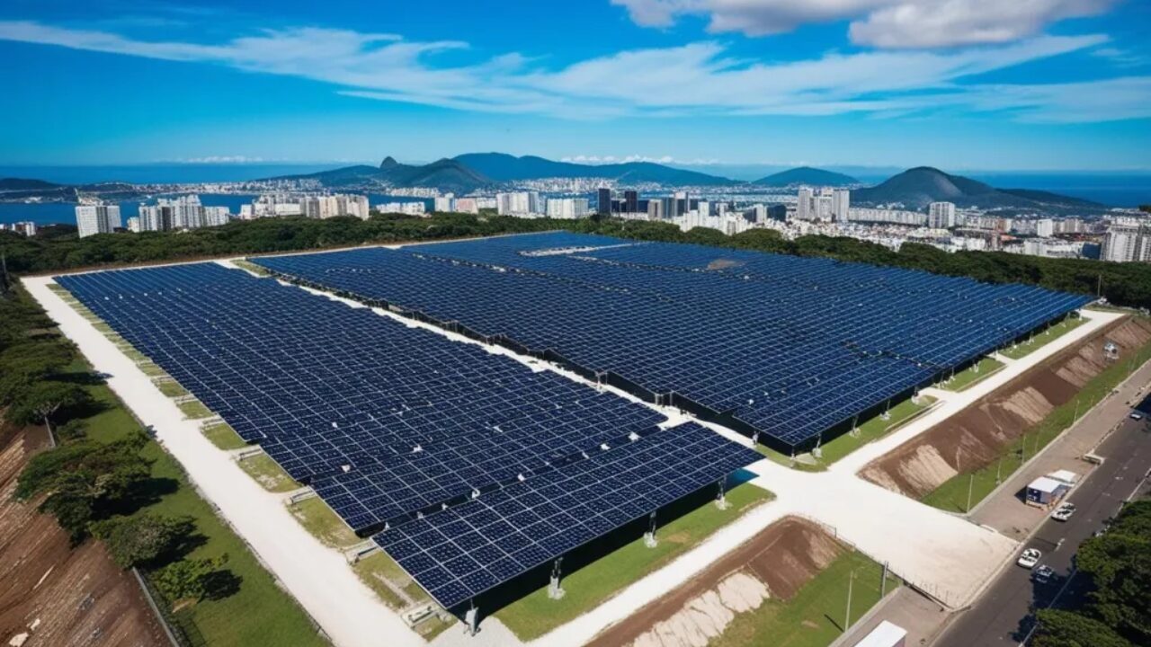 Aterro sanitário localizado na cidade de Santa Cruz, no Rio de Janeiro, dará lugar a usina de energia solar de 7 MWp.