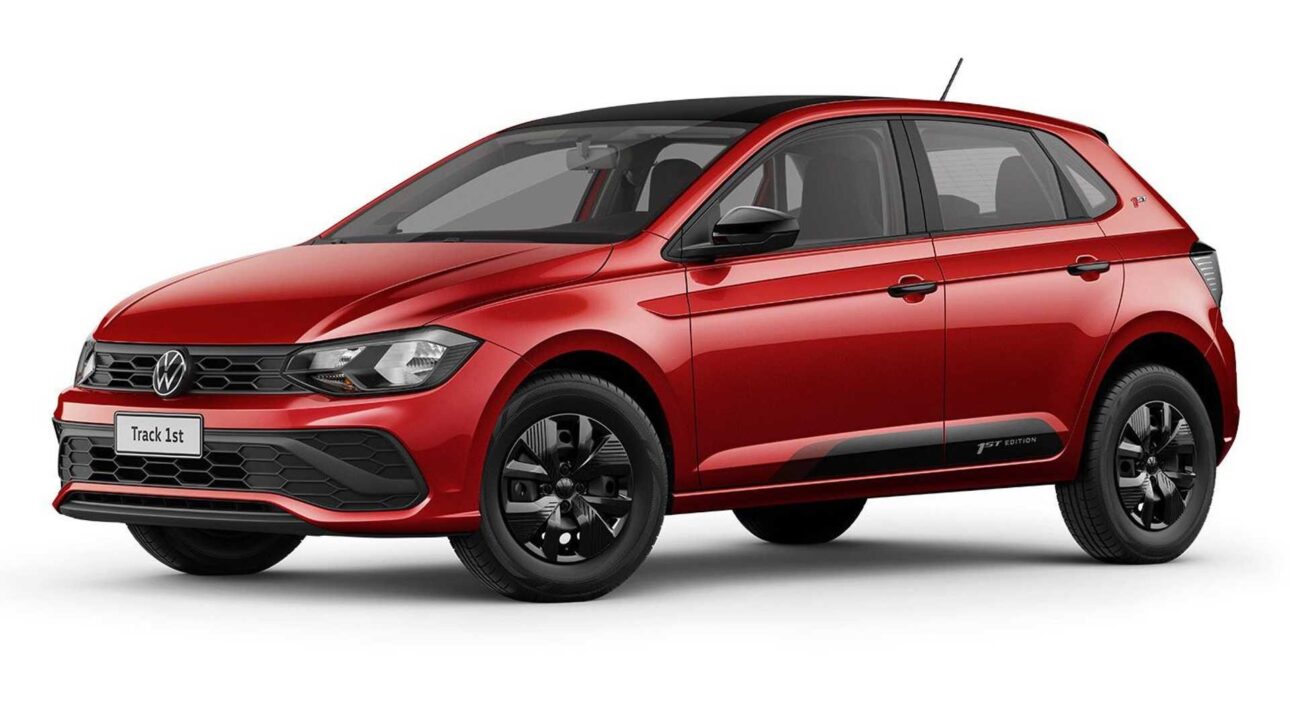 Volkswagen Polo Track 1.0 – Descubra os carros mais acessíveis para motoristas de Uber em 2025! Conforto, economia e preços acessíveis para quem quer começar no app.