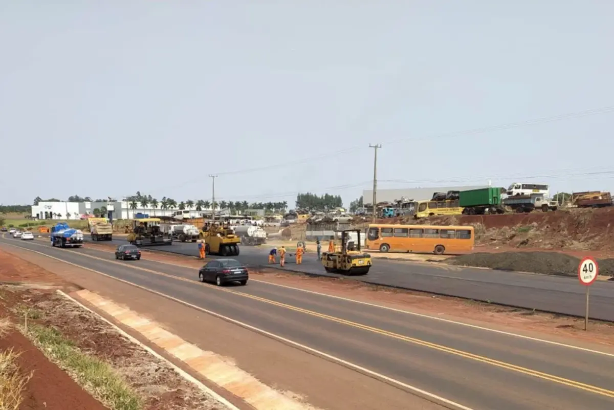 Obras, PR-317, Maringá