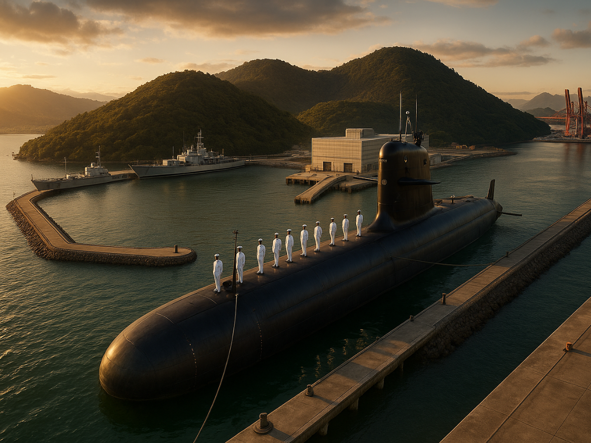 A Base de Submarinos de Itaguaí: o berço bilionário da frota nuclear do Brasil