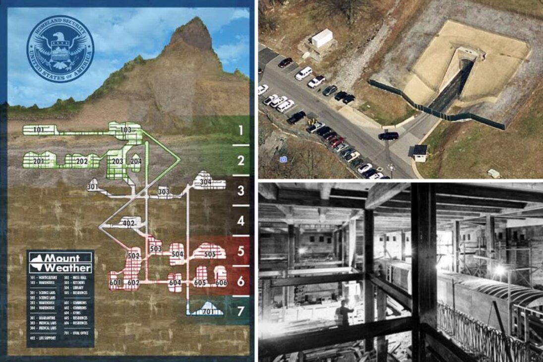 O bunker na Montanha Weather que abriga um 'governo sombra' para assumir o controle em caso de apocalipse