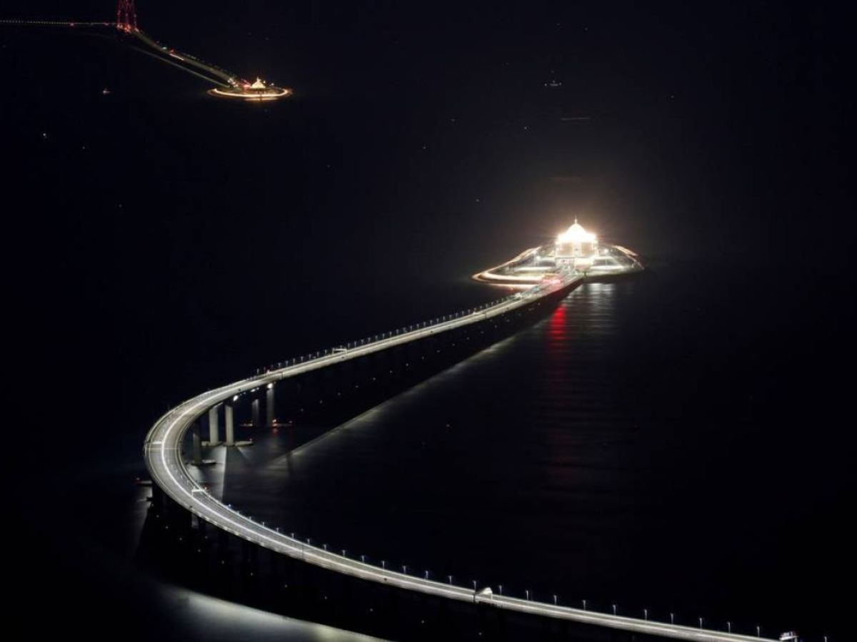 Ponte Hong Kong-Zhuhai-Macau: a engenharia da maior ponte tunel do mundo. Seus 55km, túnel submarino e o impacto na Grande Baía