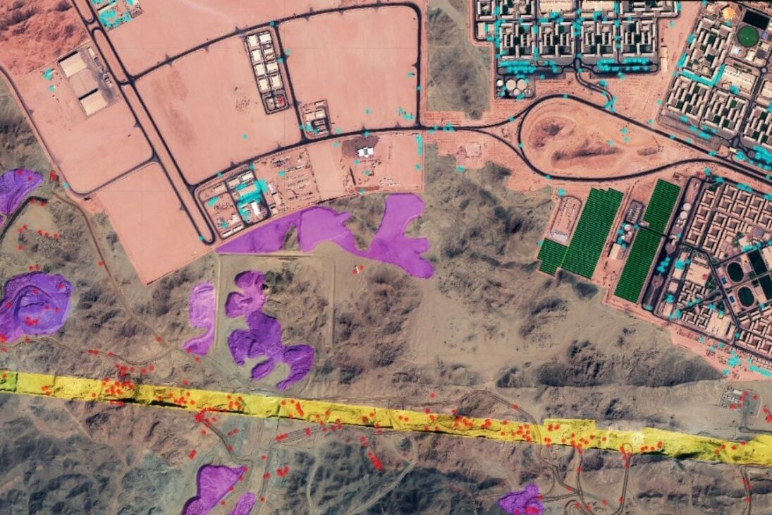 No coração do deserto da Arábia Saudita, um dos projetos mais ambiciosos da história está tomando forma. A construção de The Line, uma cidade linear com 170 km de comprimento, é o principal pilar do megaprojeto NEOM, orçado em US$ 500 bilhões. A iniciativa é a grande aposta do reino para diversificar sua economia para além do petróleo, como parte do plano Visão 2030.