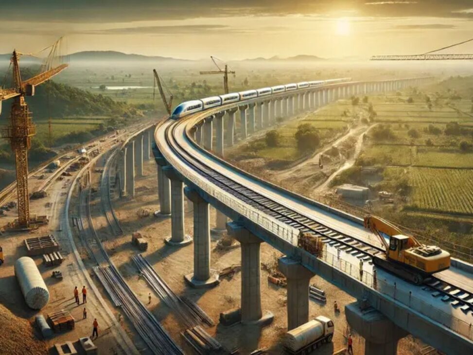 A construção do trem bala com 508 km e investimento de US$ 13 bilhões, obra terá trechos prontos em 2026 para revolucionar o transporte no país
