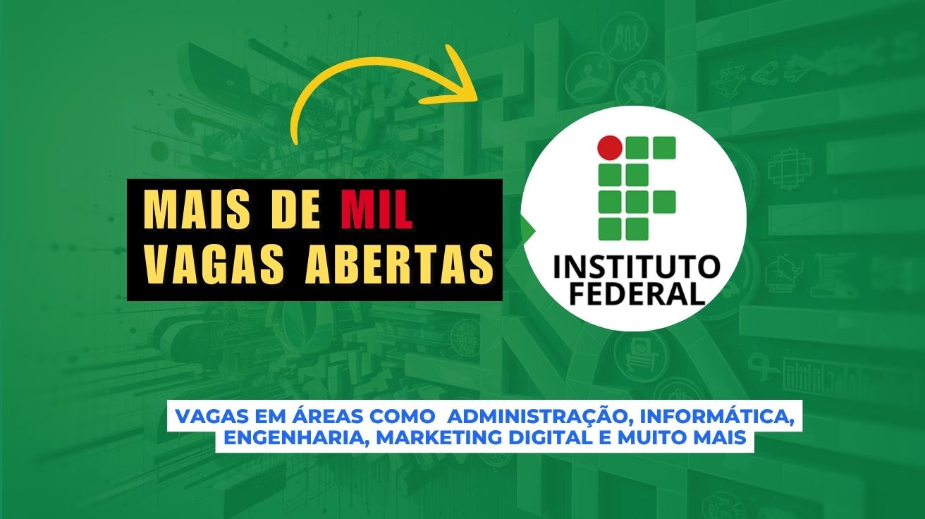 Mais de 1.000 vagas gratuitas no IF Sudeste MG para cursos técnicos, graduação e pós a distância. Inscreva-se e transforme sua carreira!