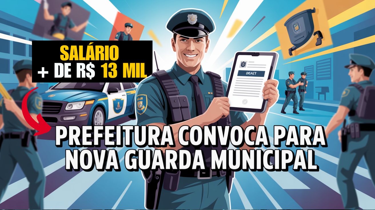 Prefeitura lança guarda armada com salários de R$ 13 mil, contrato temporário e polêmica sobre armas, câmeras e atuação em áreas turísticas.