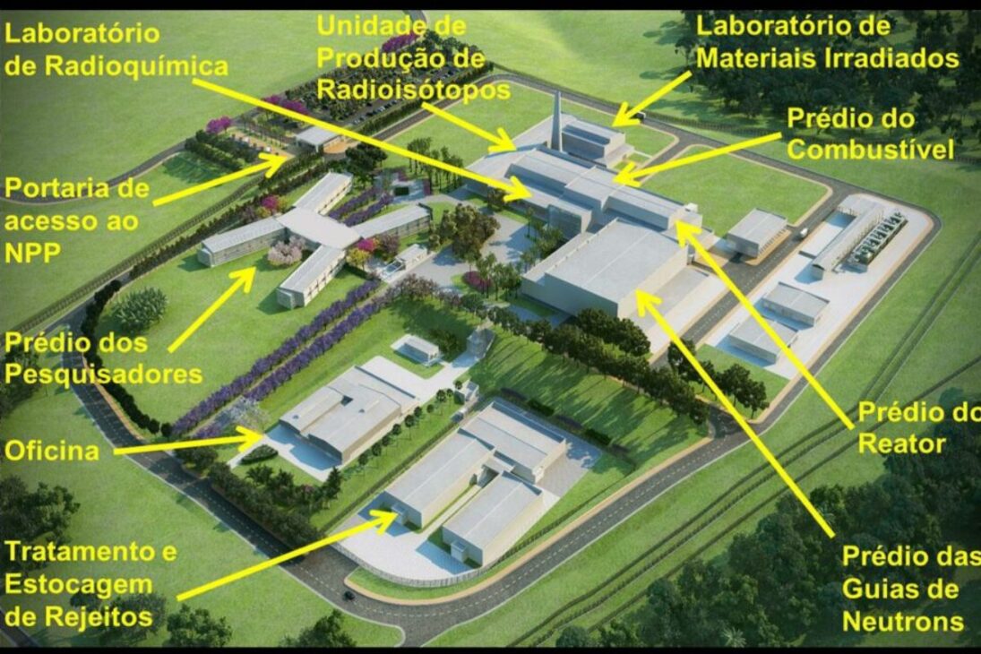 Brasil impulsiona mineração em uma das maiores reservas de urânio do mundo, constrói o reator multipropósito brasileiro, e busca a soberania nuclear