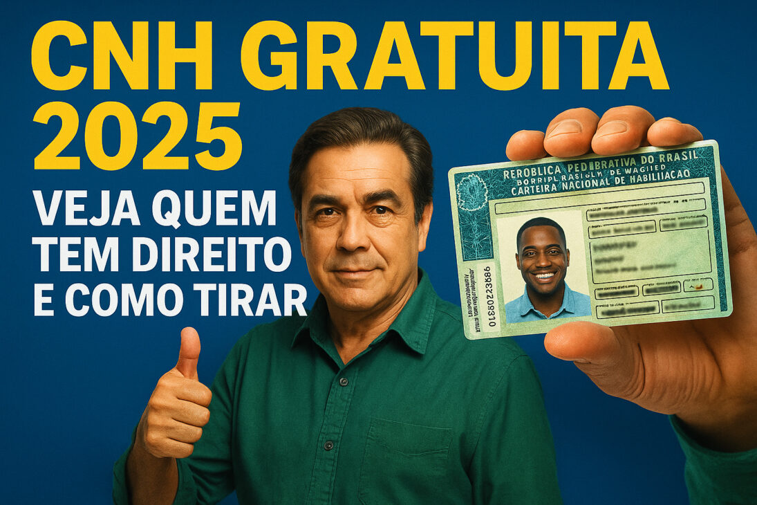 CNH gratuita 2025, CNH,Lula sanciona CNH Social