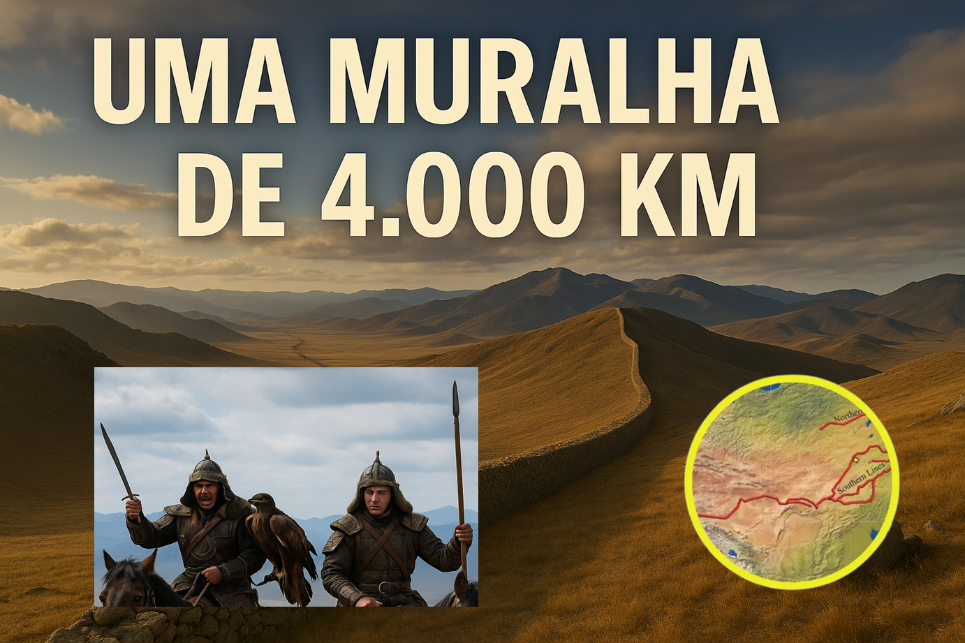 Muralha da China, Muralha, Mongólia