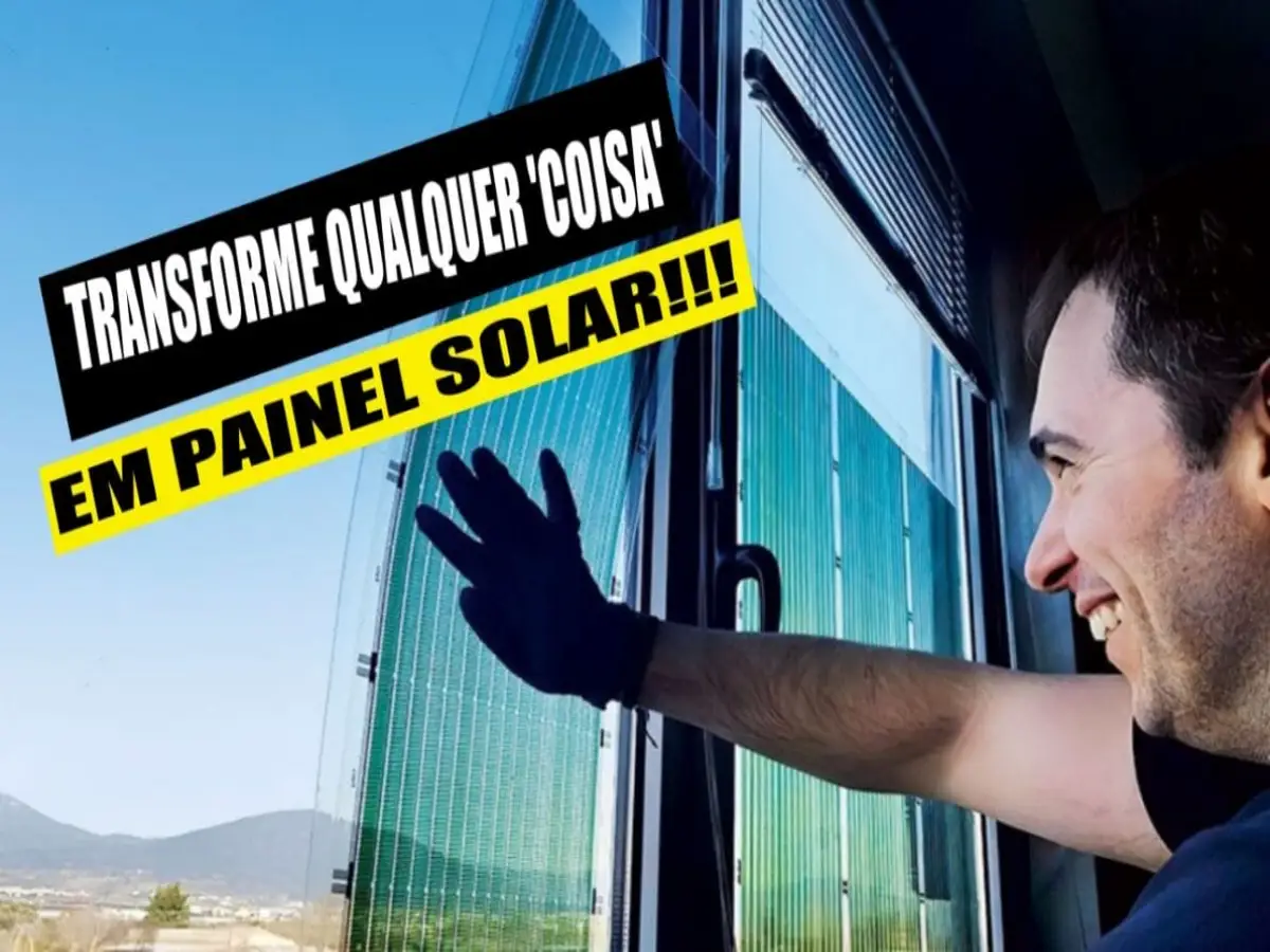 Adesivo revolucionário promete energia solar em qualquer superfície e transforma parede, carro, janela e mais, em painel solar