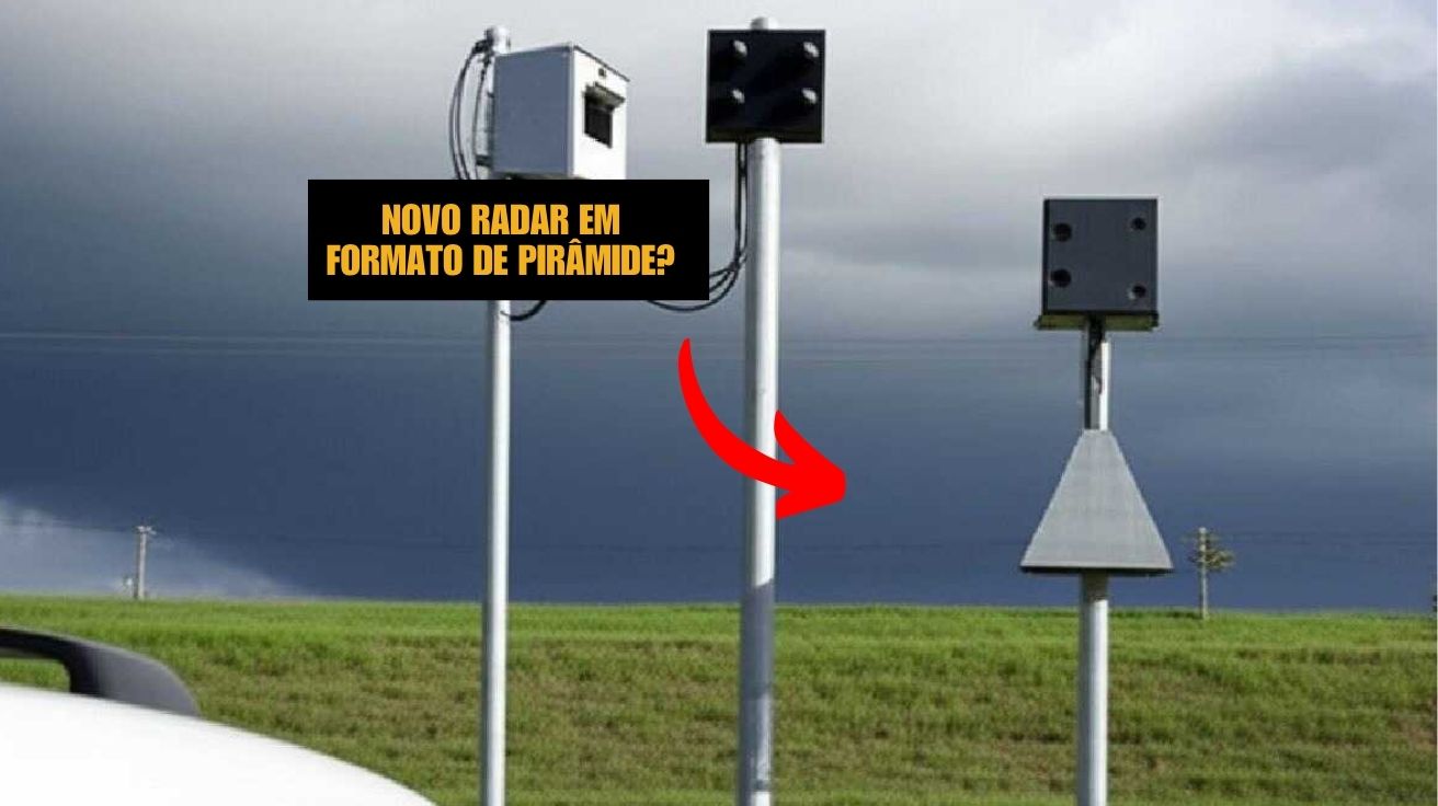 Suposto novo radar com formato de pirâmide aparece nas ruas e muda tudo. Veja o que é verdade e o que é invenção nisso.