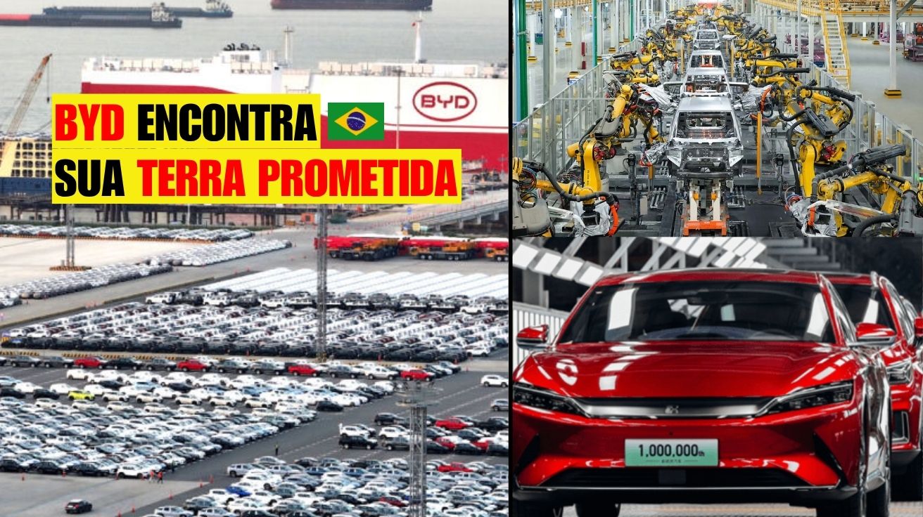 BYD acelera no Brasil com importações recordes de carros elétricos e acende alerta em montadoras e sindicatos sobre impactos à produção local.