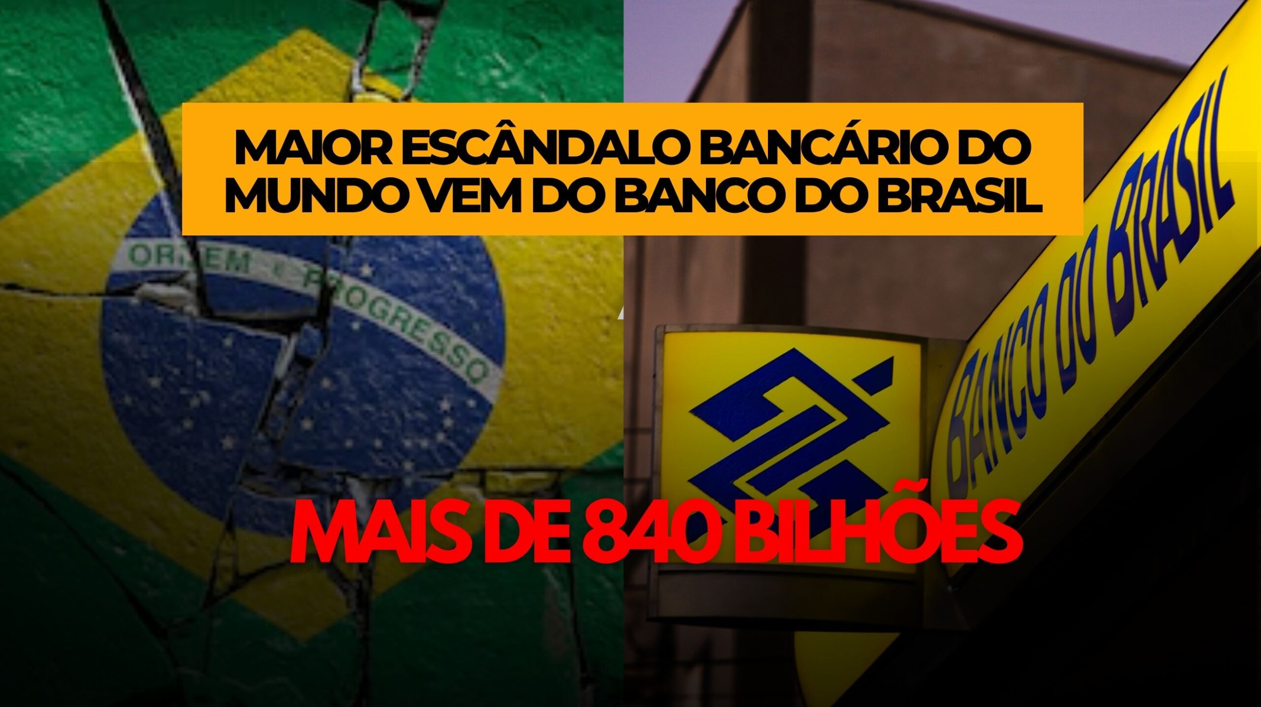 Maior escândalo bancário do mundo envolve o Banco do Brasil e desvia R$ 841 bilhões do crédito rural, segundo associação. Entenda o caso.