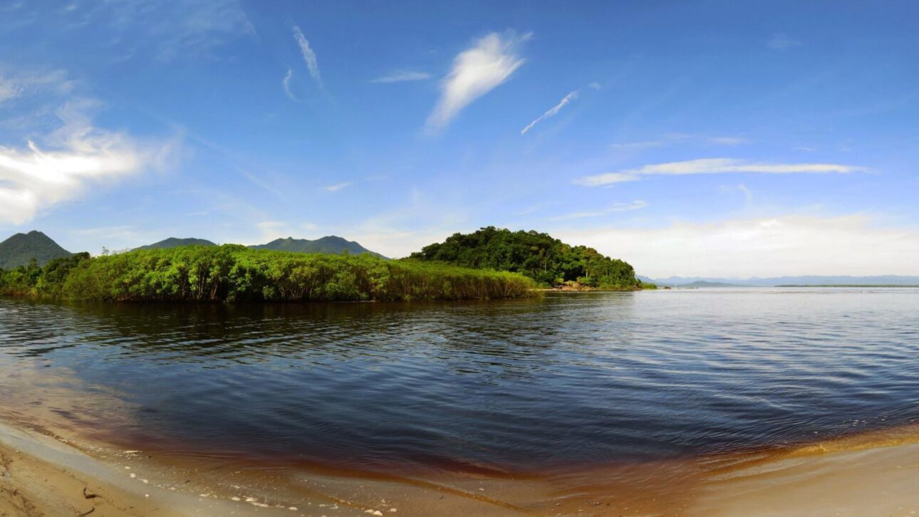 Ilha do Cardoso, no litoral de SP, oferece trilhas, praias preservadas e exclusividade, sendo refúgio de turismo sustentável e natureza protegida. (Imagem: divulgação/ Prefeitura Municipal da Estância de Cananéia)