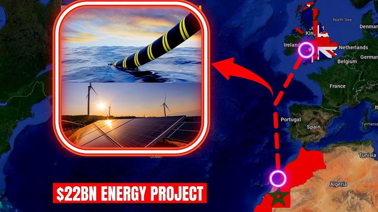 O Projeto Faraônico de Levar Energia Solar de Marrocos ao Reino Unido
