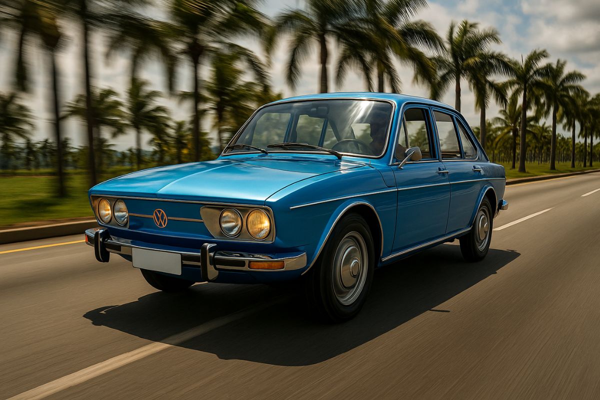 Volkswagen 1600: do projeto ambicioso ao apelido 'Zé do Caixão'. Descubra seu design, desafios e o legado deste polêmico clássico brasileiro.