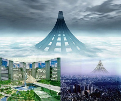 O arranha-céu mega-galáctico que vai abrigar um milhão de pessoas, com 4 quilômetros de altura