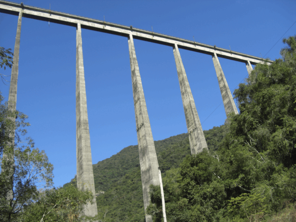 O viaduto ferroviário mais alto da América Latina é brasileiro 
